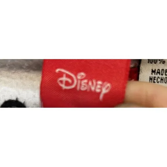 Disney Mickey Mouse Christmas Pajama Set L Red Truck Snowflake Print Fleece PJ‎ - Picture 7 of 9